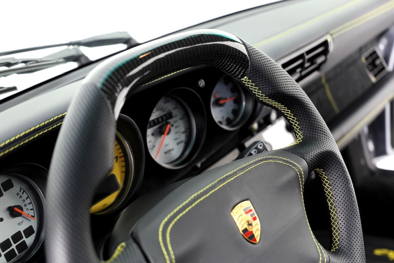 Set of aluminum instrument bezels, model 993 and 964.