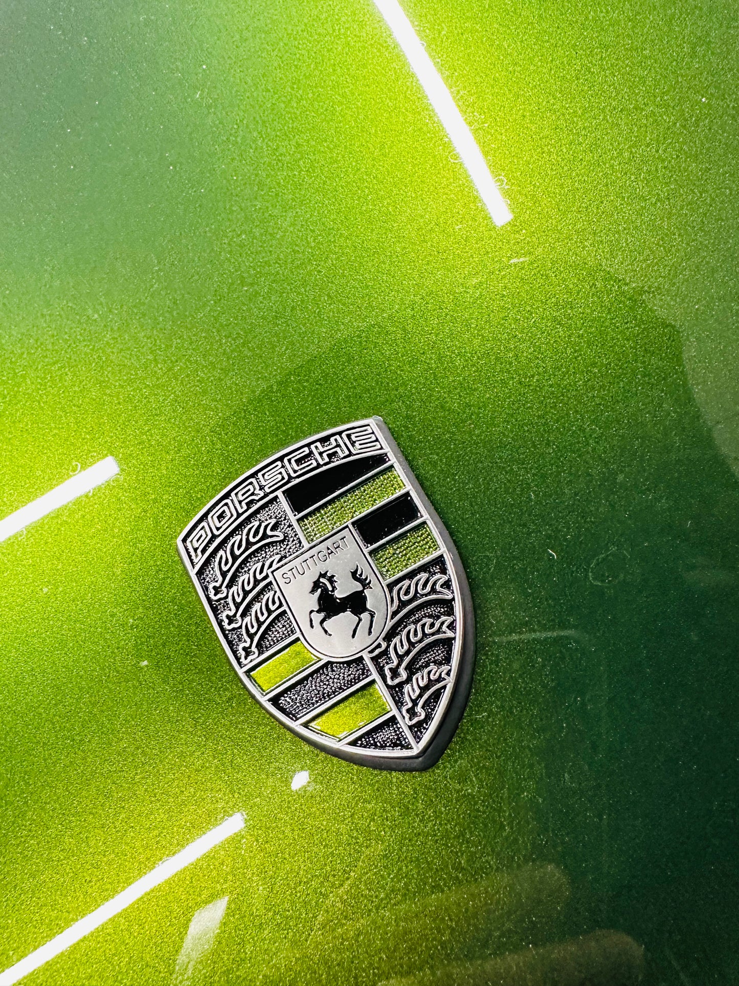 Bespoke Color Matching Hood Emblem. Must send us your color code.