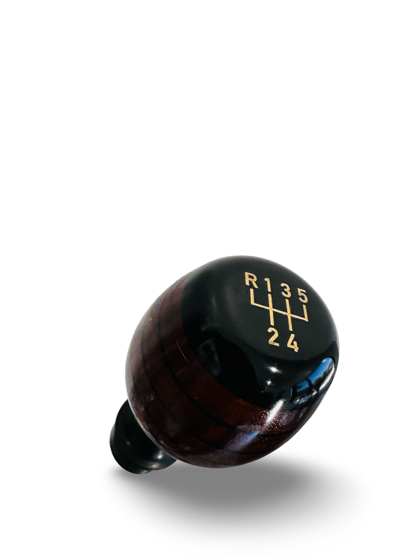 Wood Engraved 5 Speed Gearshift Knob. Bespoke Knob.. "One-off"