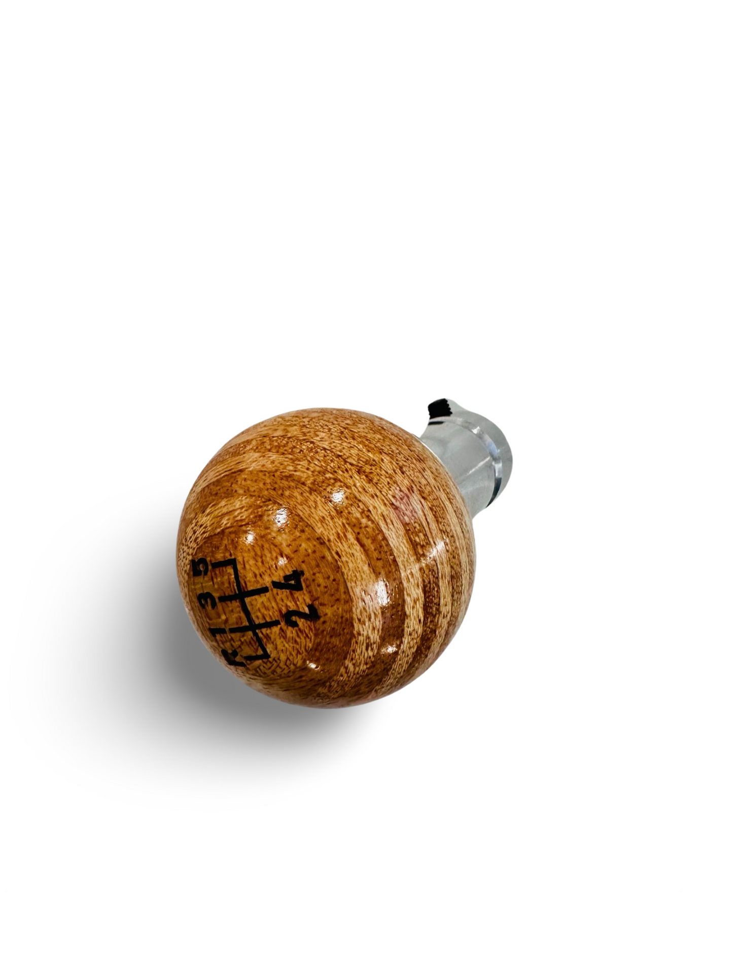 Wood Engraved Cinnamon Brown 5 Speed Gearshift Knob. Only one available…