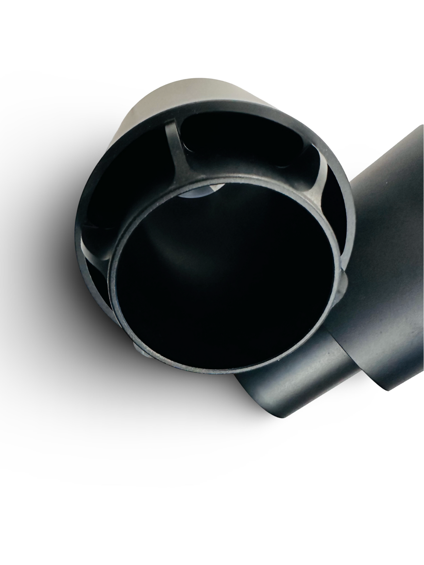 Black Anodized CNC Metal 935 Style Exhaust Tips 2.25 inlet .SET