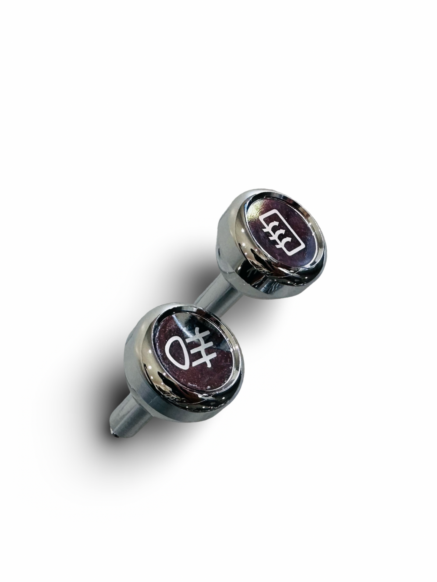 964 993 Dashboard Heated & Fog Light Knob. Aluminum Set.