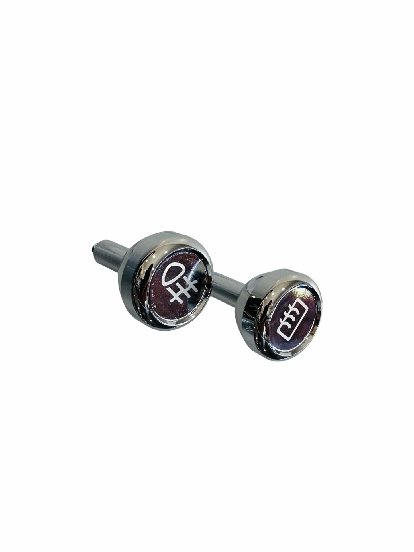 964 993 Dashboard Heated & Fog Light Knob. Aluminum Set.