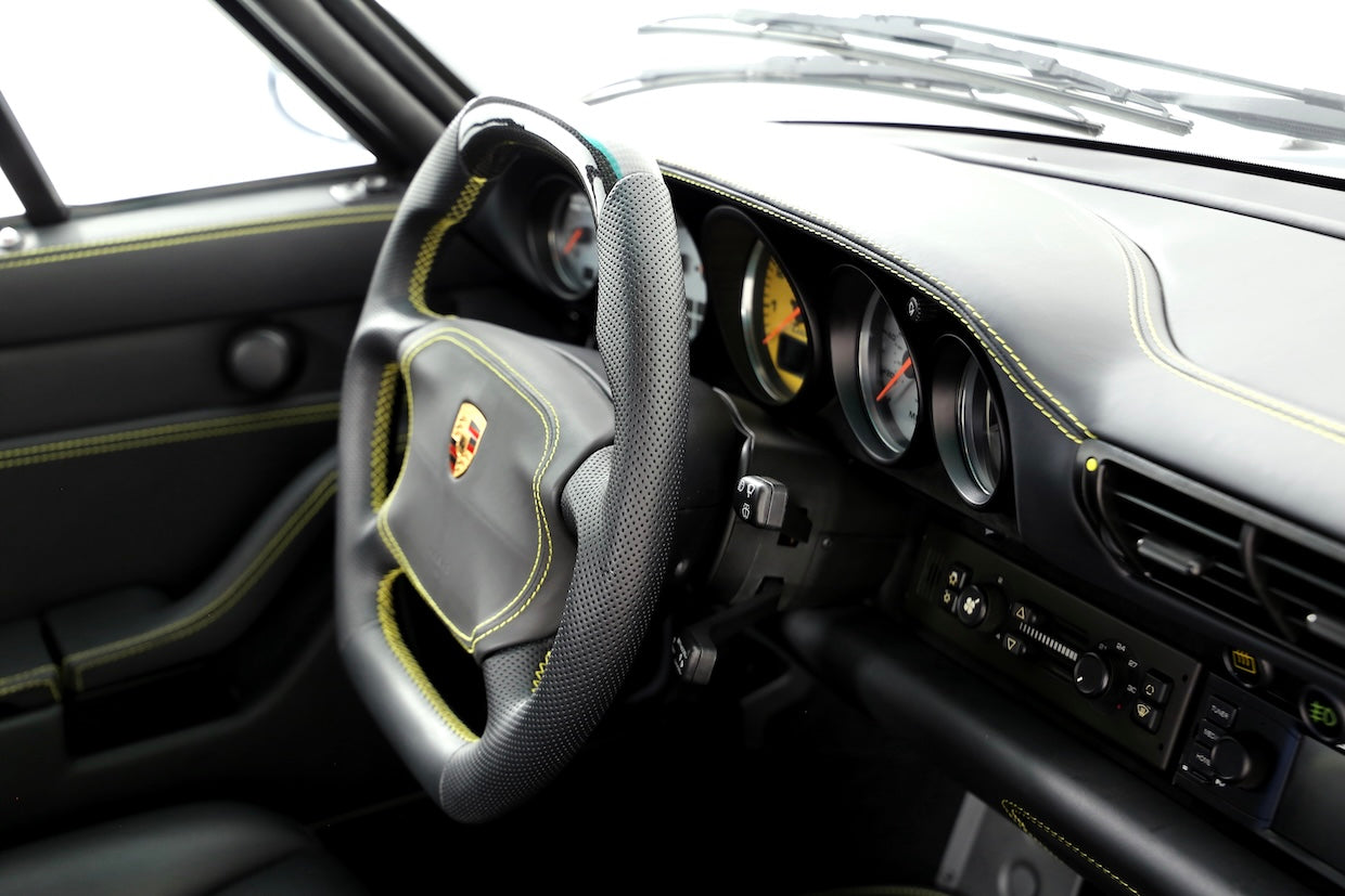 Set of aluminum instrument bezels, model 993 and 964.