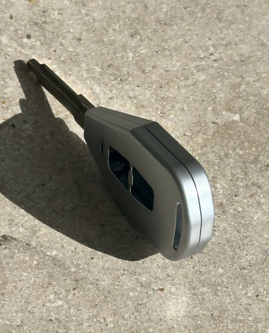 Aluminum Satin Nickel Key Fob