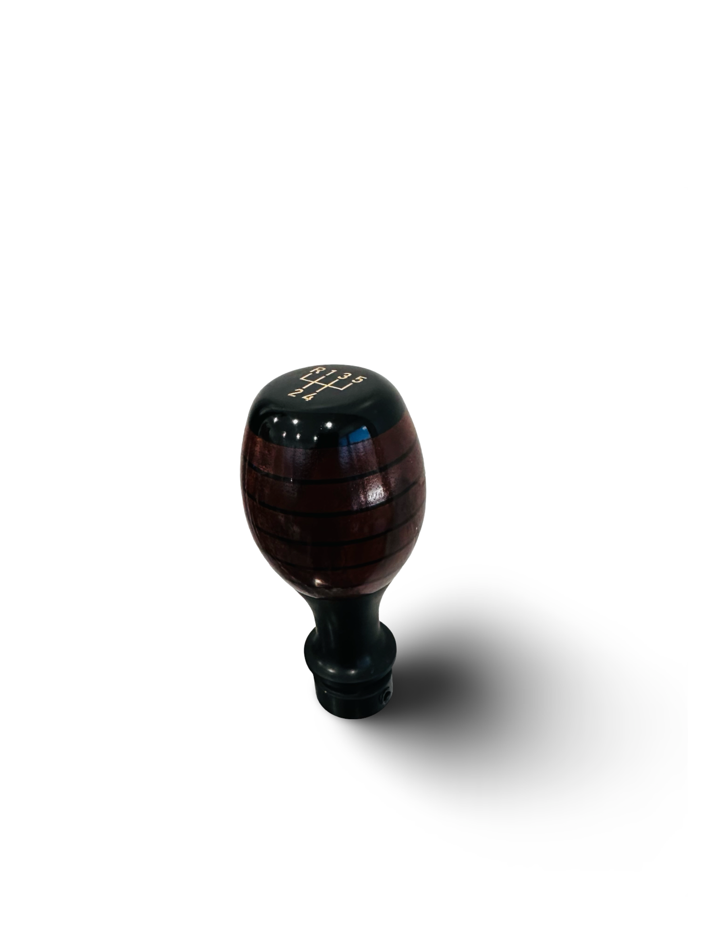 Wood Engraved 5 Speed Gearshift Knob. Bespoke Knob.. "One-off"