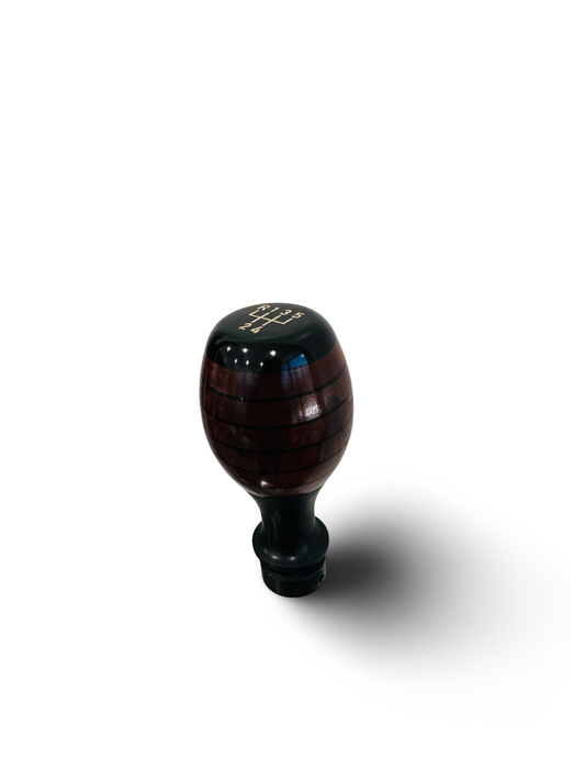 Wood Engraved 5 Speed Gearshift Knob. Bespoke Knob.. "One-off"