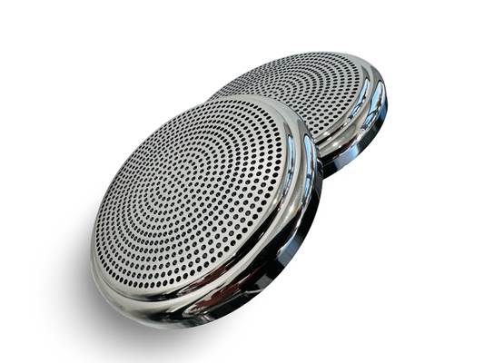 911 964  ALUMINUM SPEAKER GRILLE 1988 TO 1994 SET.