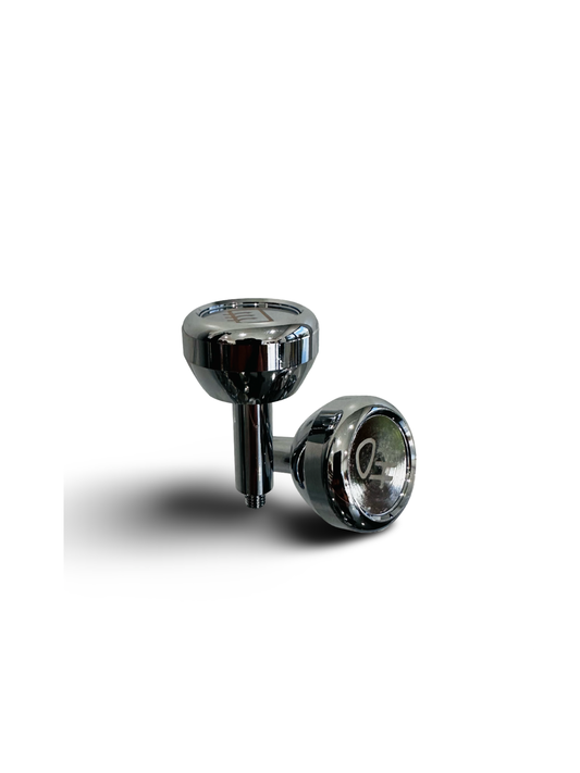 964 993 Dashboard  Heated & Fog Light Knob. Aluminum Set.