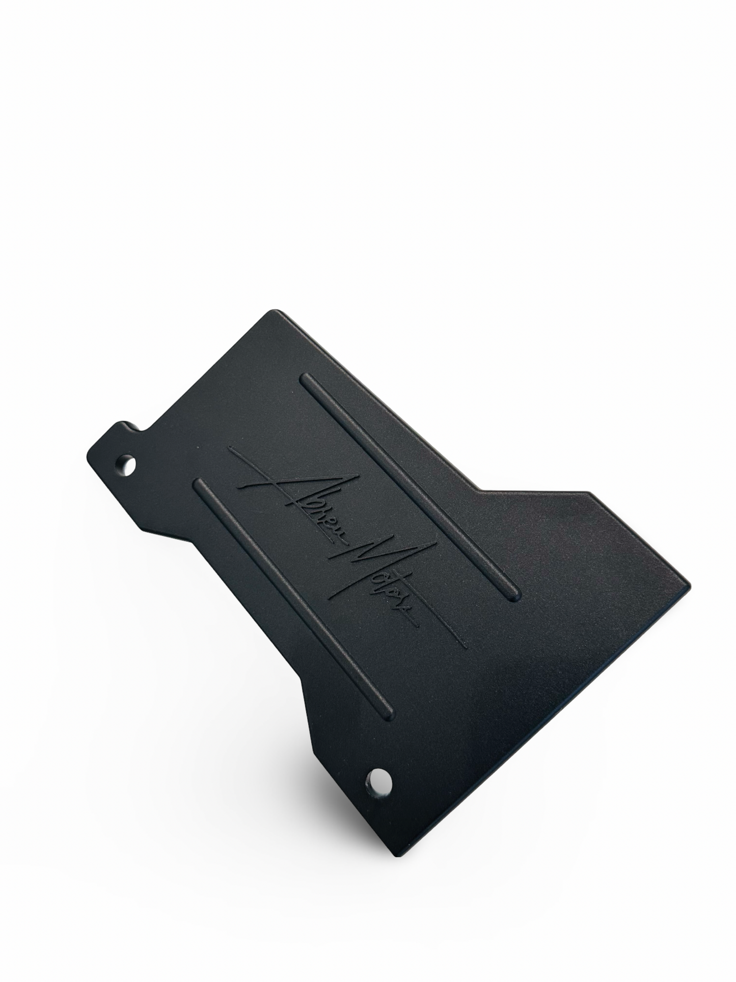 Abreu Motors Bespoke Black Anodized Aluminum AC Compressor Cover Delete