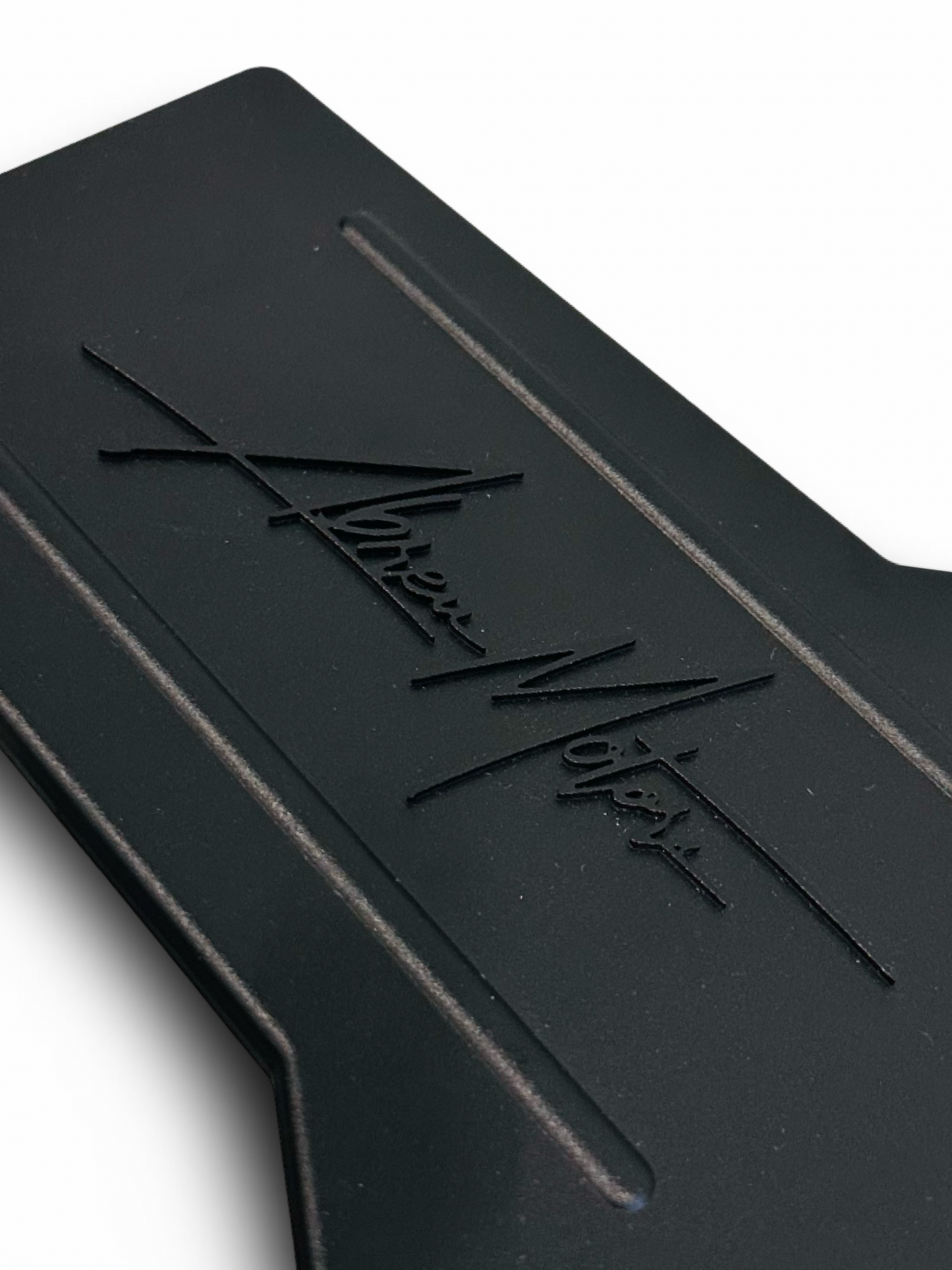 Abreu Motors Bespoke Black Anodized Aluminum AC Compressor Cover Delete