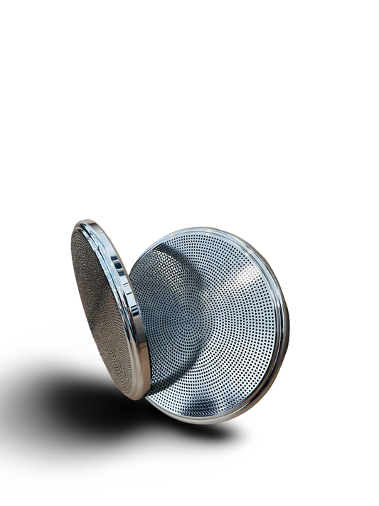 911 Front Speaker Covers in Aluminum. Must be installed with factory plastic 964 part -# 91155567101 - SET