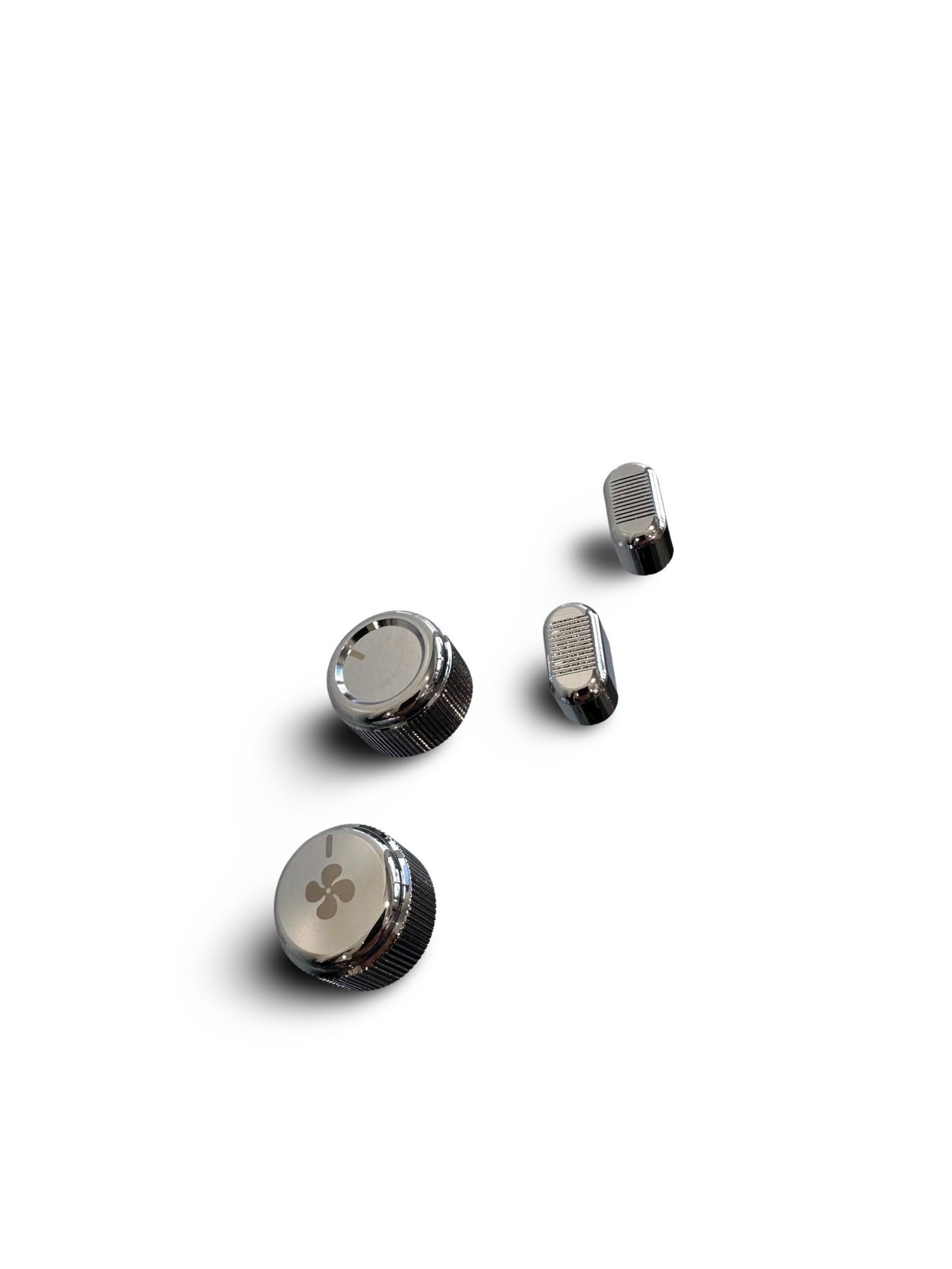 ECU Aluminum knobs 993/964 Set.
