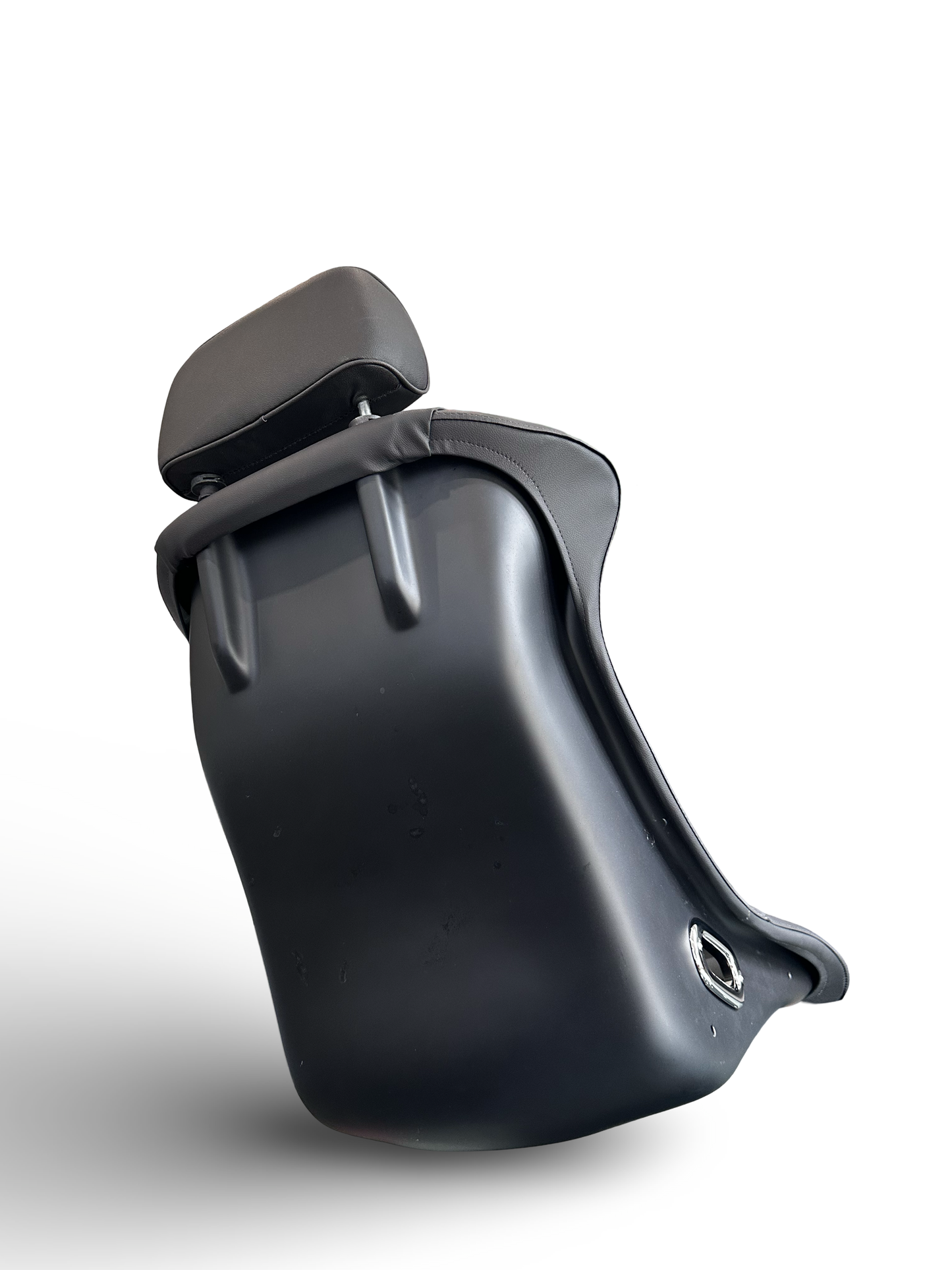 Black Leatherette Classic Hardback Sport Seats Set. Last one available.