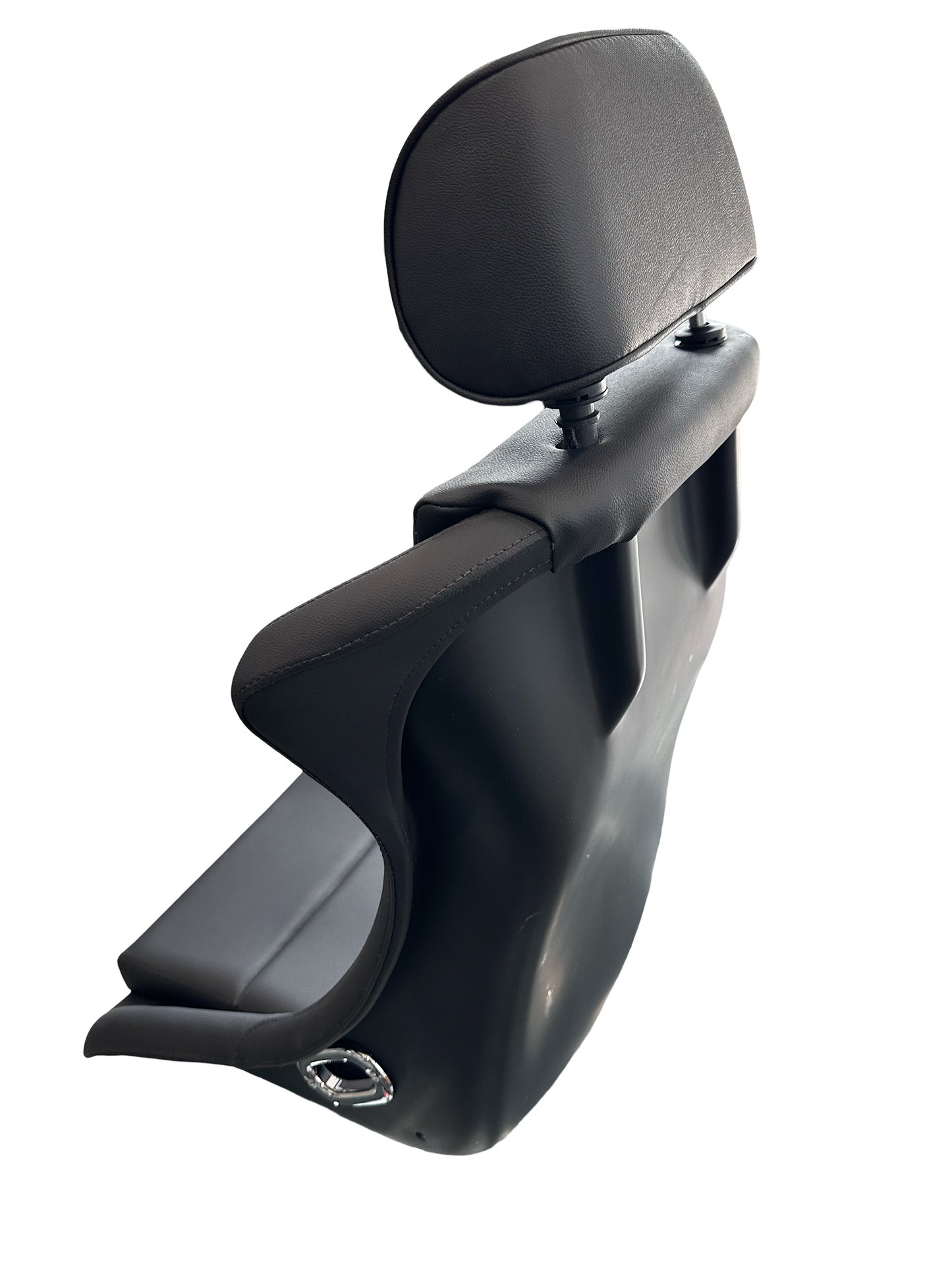 Black Leatherette Classic Hardback Sport Seats Set. Last one available.