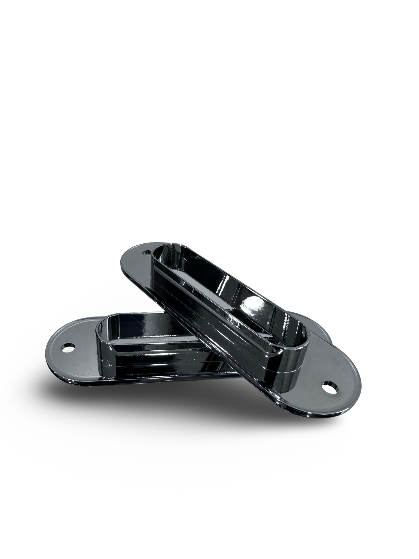 911 Rear Panel Seat Belt Bezel - Set. Aluminum.