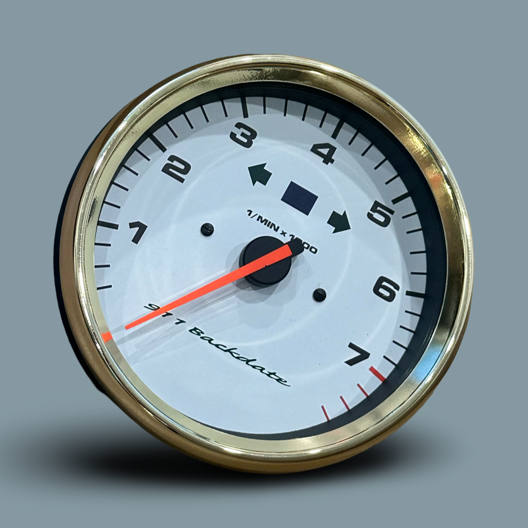 Tachometer brass ring