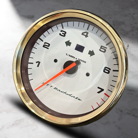 Tachometer brass ring